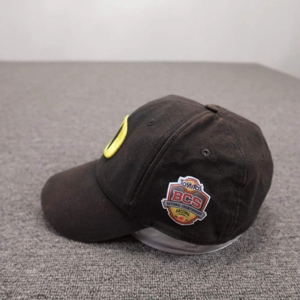 Oregon Ducks Hat Cap Fitted Mens One Size Black NCAA Football Nike Legacy91 BCS